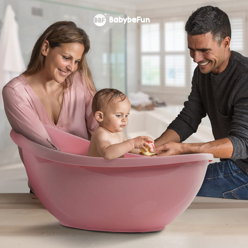 BabybeFun Baby Badewanne mit Badewanneneinsatz für Neugeborene [Testsi –