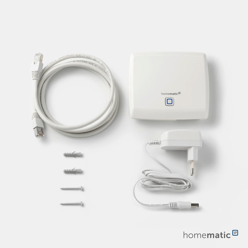 Homematic IP Access Point, Smart Home Gateway mit kostenloser App und Sprachsteuerung über Amazon Alexa, 140887A0