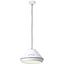 Brilliant Lampe Grain Pendelleuchte 43cm weiß | 1x A60, E27, 40W, geeignet für Normallampen (nicht enthalten) | Für LED-Leuchtmittel geeignet