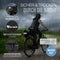MIVELO - Fahrradtasche für Gepäckträger - Kühltasche Fahrrad - isolierte Gepäckträgertasche - wasserabweisend - 10L - schwarz