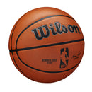 Wilson Basketball NBA AUTHENTIC SERIES, Outdoor, Tackskin Gummi, Größe: 7, Braun