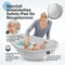 BabybeFun Baby Badewanne mit Badewanneneinsatz für Neugeborene [Testsieger] Rutschfeste Babybadewanne für Babys und Kleinkinder [0-12 Monate] Babywanne für Dusche Badewanne Weiß | Farbe wählen…