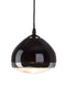 Brilliant Lampe Rider Pendelleuchte 1flg schwarz | 1x D45, E14, 25W, geeignet für Tropfenlampen (nicht enthalten) | Skala A++ bis E | In der Höhe einstellbar / Kabel kürzbar