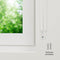 Blumtal Doppelrollo 75 x 155-195cm -  Klemmfix Rollo, Rollos für Fenster ohne Bohren, Klemmrollo für Fenster & Türen, Seitenzugrollo, Anthrazit