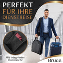 Bruce.® 3 x Premium Kleidersack I 152 x 60 cm I Optimierte Materialstärke von 120 GSM I Kleiderhülle für Anzug und Kleid I Atmungsaktive Anzugtasche für Reisen, Kleidersäcke Lang