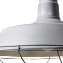 BRILLIANT Lampe Rope Pendelleuchte 47cm grau Beton | 1x A60, E27, 60W, geeignet für Normallampen (nicht enthalten) | Für LED-Leuchtmittel geeignet