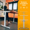 Bellini M2 Pro Schreibtisch Gestell höhenverstellbar [elektrisches Tischgestell] - individuell anpassbar - Höhenverstellbarer Schreibtisch Gestell - 60 cm bis 125 cm - tischgestell höhenverstellbar