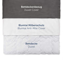 Blumtal Milbenbezug für Allergiker - Deckenbezug 135x200 cm - Milbenschutz Encasing, waschbare Allergiker-Bettwäsche, 1er Set