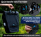 Forrider Gepäckträgertasche Wasserdicht Fahrradtasche für Gepäckträger [27Liter] mit MagnetLock Schultergurt passt an jedes Fahrrad