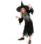 Fasching Karneval Kinder- Kostüm Kleid Hexe Lucy, Halloween: Größe: 128