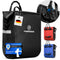 Forrider Fahrradtaschen für Gepäckträger Wasserdicht Reflektierend | Gepäckträgertaschen 25L | Sattel Tasche fürs Fahrrad zum Einkaufen