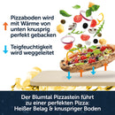Blumtal Pizzastein für Backofen & Gasgrill inkl. Pizzaschieber - Pizzastein rechteckig aus Cordierit, für Pizza wie aus dem Steinofen, inkl. Pizzaschaufel