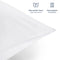 Blumtal Bettbezug 240 x 260 cm aus Mikrofaser mit 2 Kissenbezügen 65 x 65 cm – Bettwäsche 240 x 260 cm, für Matratzen 160/180 x 200 cm, Basic, Oeko-Tex – Weiß