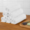 Blumtal Premium Frottier Handtücher Set mit Aufhängschlaufen - Baumwolle Oeko-TEX Zertifiziert, weich, saugstark - 24x Gästehandtücher (30x30 cm), Weiß