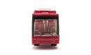 siku 1021, Linienbus, Metall/Kunststoff, Rot, Vielseitig einsetzbar, Spielzeugfahrzeug für Kinder