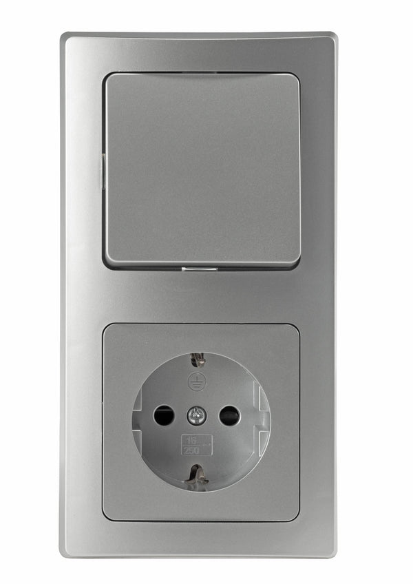 DELPHI Steckdose Schalter für Aussen IP44 inkl. Rahmen 230V I Unterpu, 9,99  €