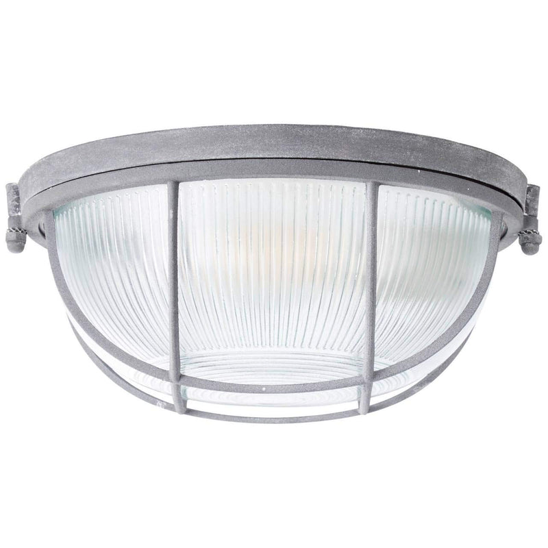 BRILLIANT Lampe Lauren Wand- und Deckenleuchte 26cm grau Beton | 1x A60, E27, 40W, geeignet für Normallampen (nicht enthalten) | Für LED-Leuchtmittel geeignet
