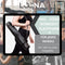 Loona Gym – High-Performance Dynamic Yoga-Matte, Gymnastikmatte, gepolstert & rutschfest für Fitness, Pilates & Gymnastik, mit Markierungen für Übungen - 183 cm x 68 cm - 5 mm stark