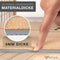 Wellax Yogamatte Kork - 100% natürliche Yogamatte rutschfest [183x66x0,6 cm] - Besonders dick & schadstofffrei - Sportmatte inkl. Tasche