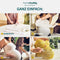 HomeBuddy Gipsabdruck Babybauch Set – Langlebiges Babybauch Gipsabdruck Set als Geschenk für Schwangere zur Verewigung des Babybauchs - Deko Enthalten