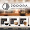 JODORA Design Cappuccino Gläser Doppelwandig - 4 X 250ml