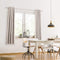 Blumtal 2er-Set Gardinen Verdunklungsvorhänge Blickdicht - Elegante Wärmeisolierende Vorhänge mit Ösen, Thermovorhang für alle Fenster, 160 x 132 cm, Moonlight Grey - Grau