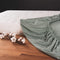 Blumtal® Premium Jersey Matratze Spannbettlaken 180/200 x 200cm, Oeko-TEX Zertifiziert, Superweiches 100% Baumwolle Bettlaken, bis 22cm Matratze höhe, Summer Green - Grün
