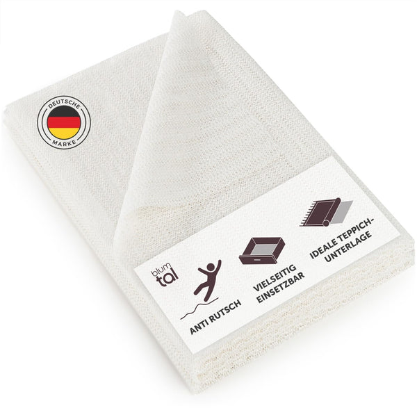 Blumtal Antirutschmatte für Teppich Vinyl, Teppich Antirutschunterlage, zuschneidbare Antirutschmatte Auto und Schublade, 160 x 230 cm