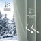 Blumtal 2er-Set Gardinen Verdunklungsvorhänge Blickdicht - Elegante Wärmeisolierende Vorhänge mit Ösen, Thermovorhang für alle Fenster, 138 x 117 cm, Summer Green - Grün