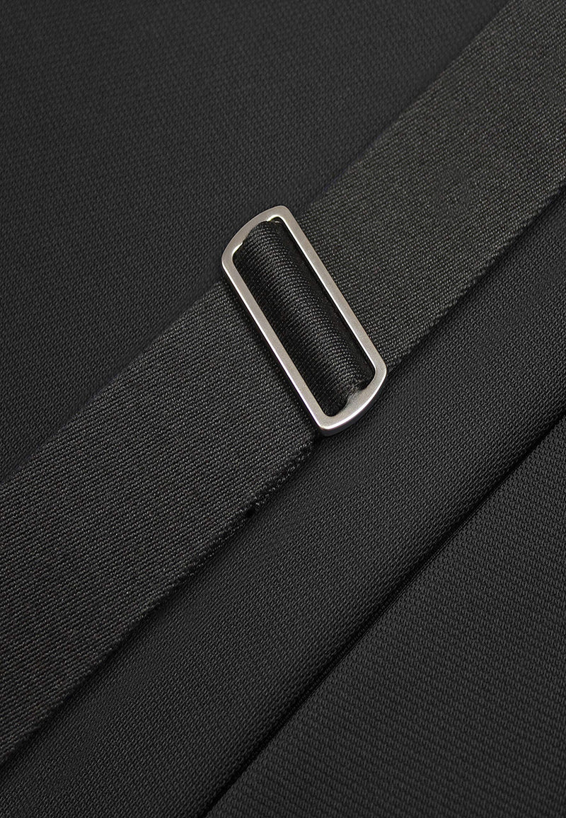 Baggizmo® smarte Umhängetasche Sling Bag Unisex für Herren und Damen Textil Leder NFC Smart Tech Designer in Europa