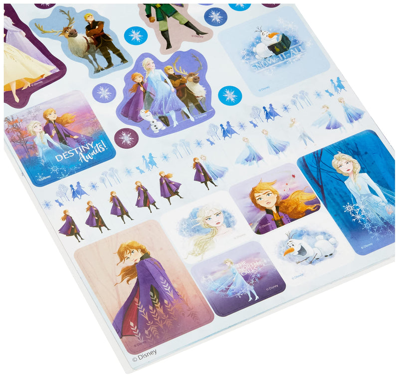 Frozen Stickerheft mit über 175 zauberhaften Stickern von Anna & Elsa, für Scrapbooking und Bastelarbeiten