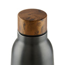 Blumtal 500ml Trinkflasche Edelstahl Ray - auslaufsichere Isolierflasche, BPA-frei, hält 8h heiß/24h kalt, Anthrazit