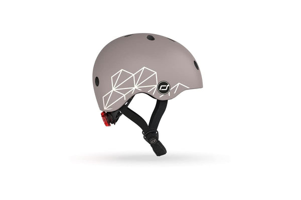 Scoot & Ride Helm XXS-S Graphics brown lines