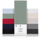 Blumtal® Basics Jersey (2er-Set) Spannbettlaken 180x200cm -Oeko-TEX Zertifiziert, 100% Baumwolle Bettlaken, bis 7cm Topperhöhe, Summer Green - Grün